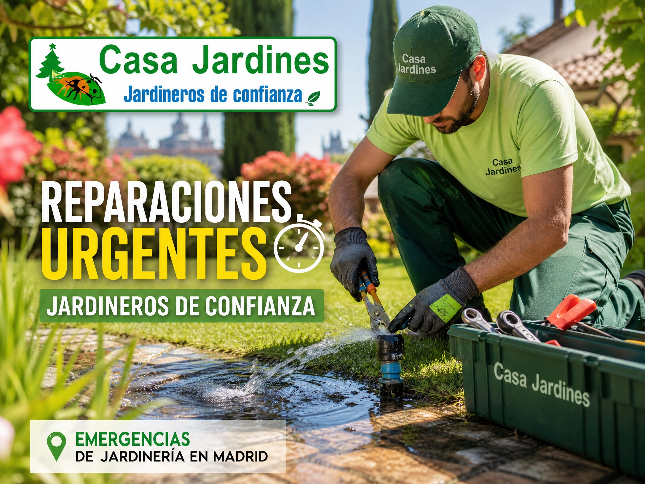 Emergencias de Jardinería en Madrid