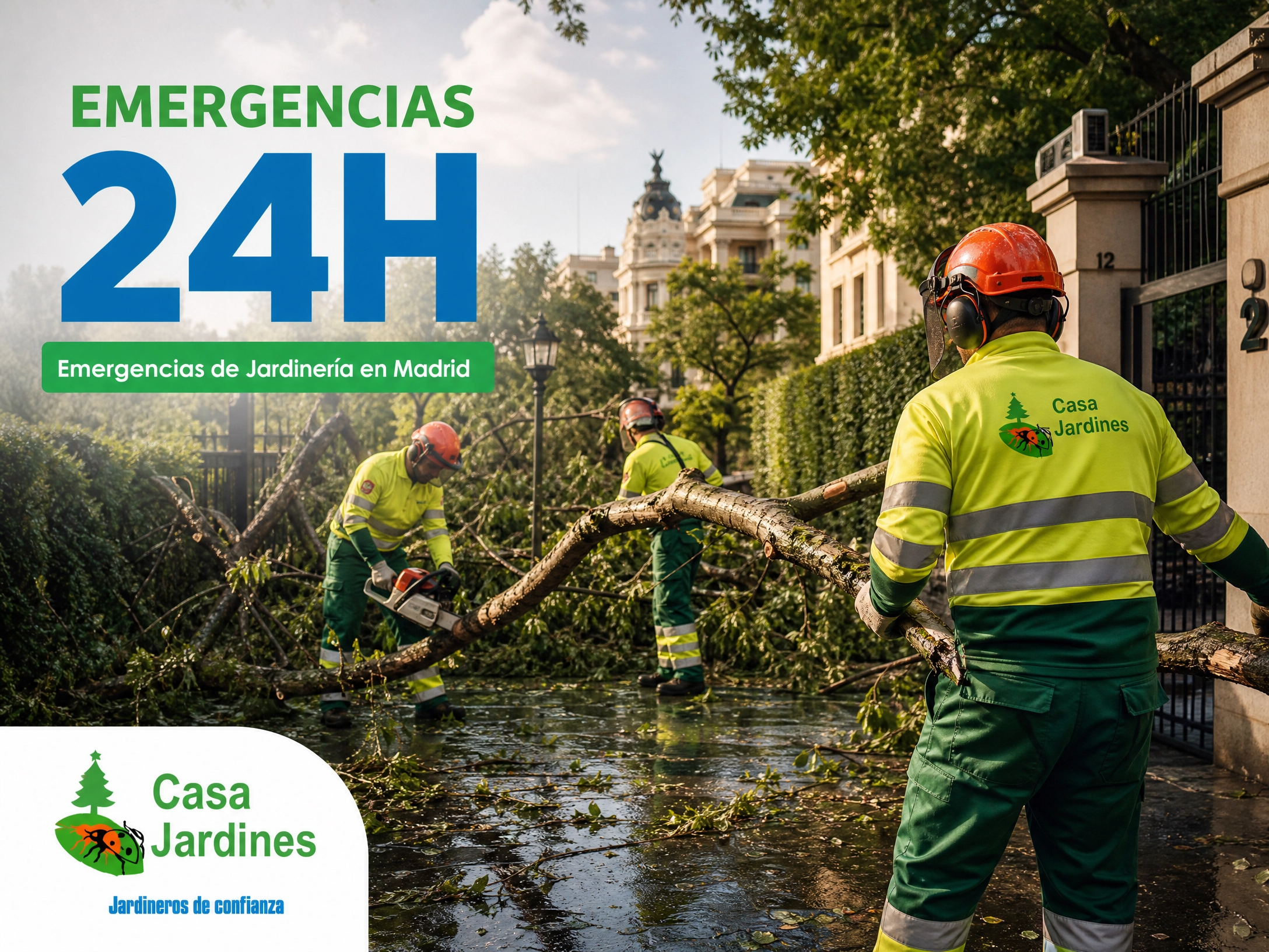 Emergencias de Jardinería Madrid