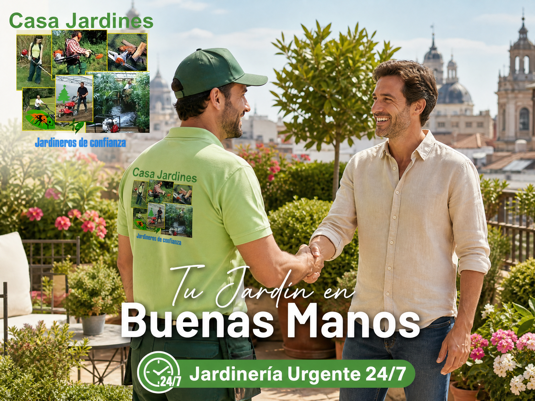 Empresa Jardinería Urgente en Madrid