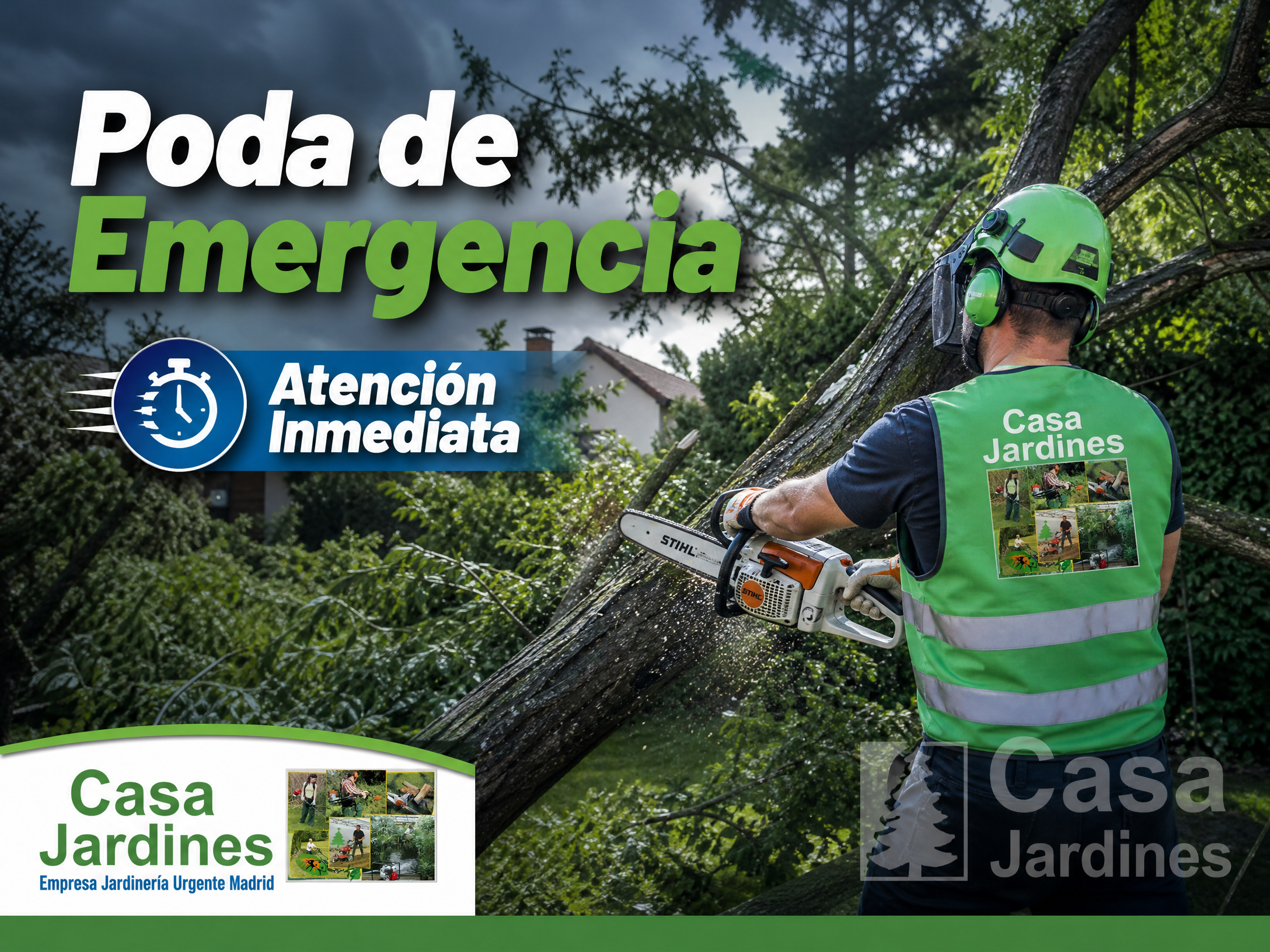 Empresa Jardinería Urgente Madrid