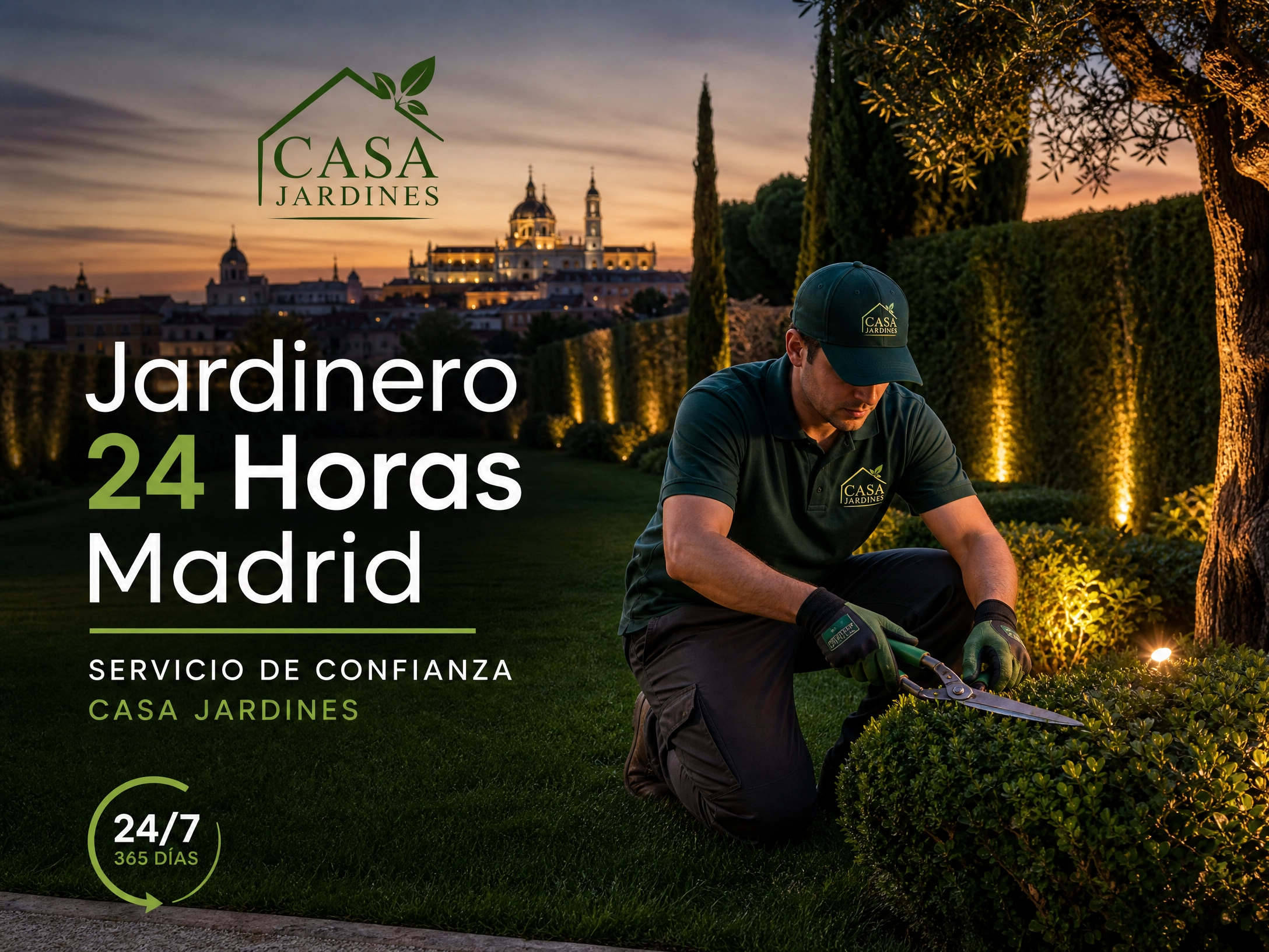 Jardinero 24 Horas Madrid