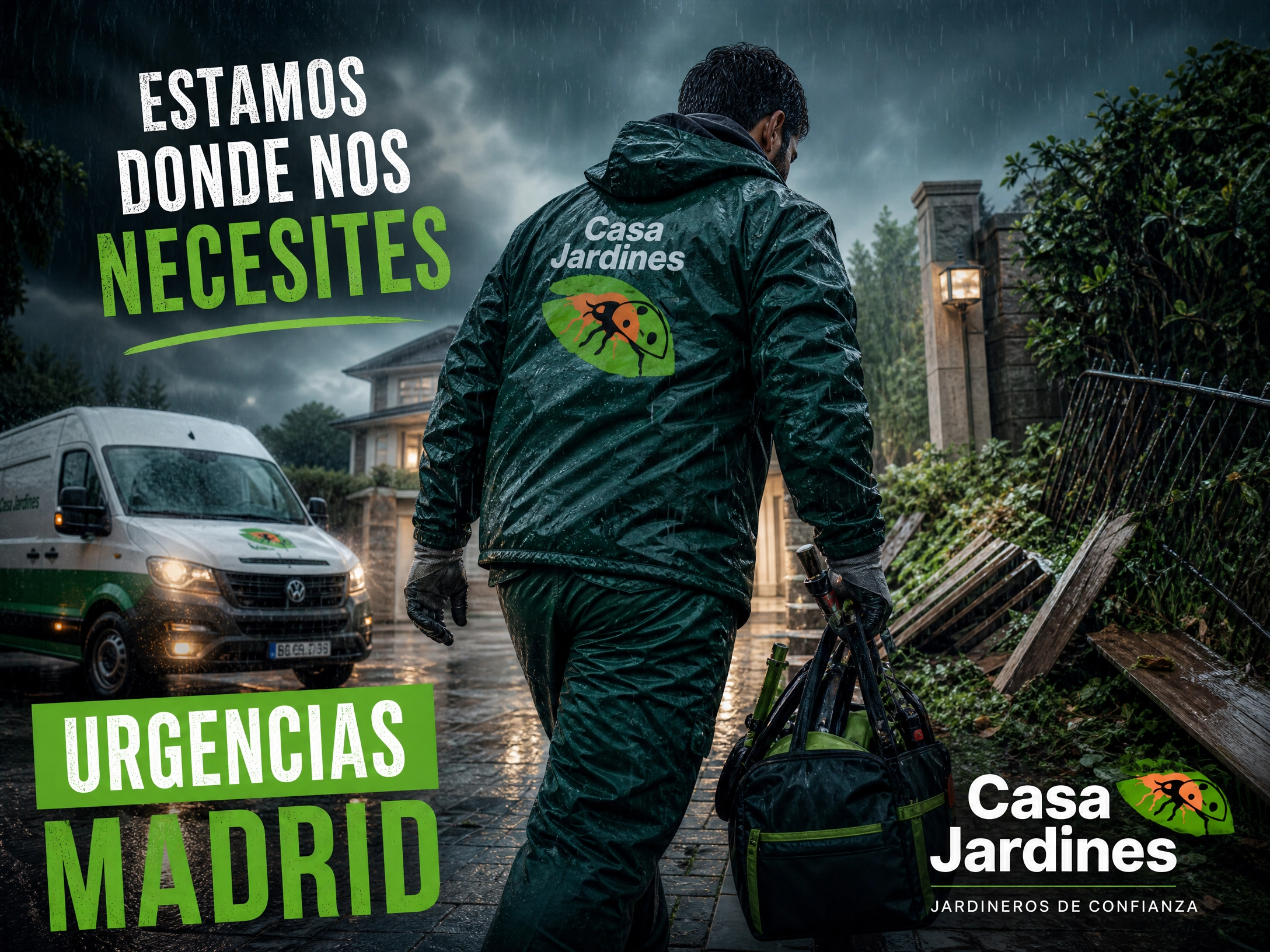 Servicio Urgente de Jardinería en Madrid