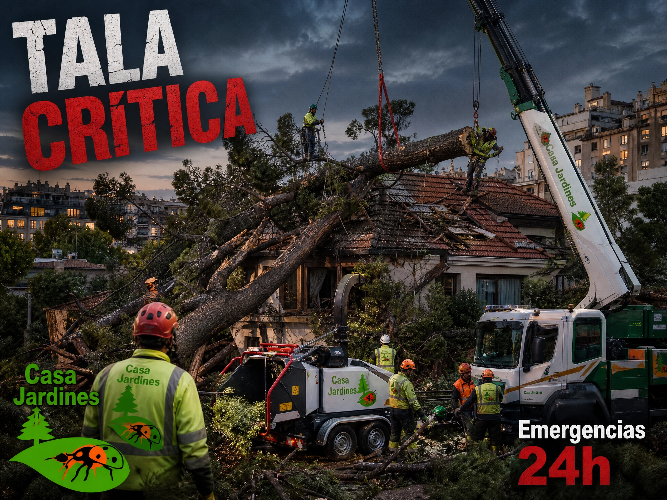 Tala Urgente de Árboles Madrid