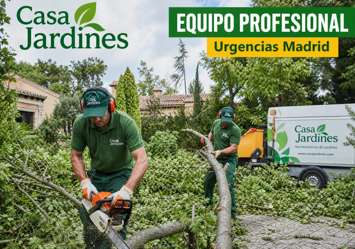jardineros urgentes en madrid